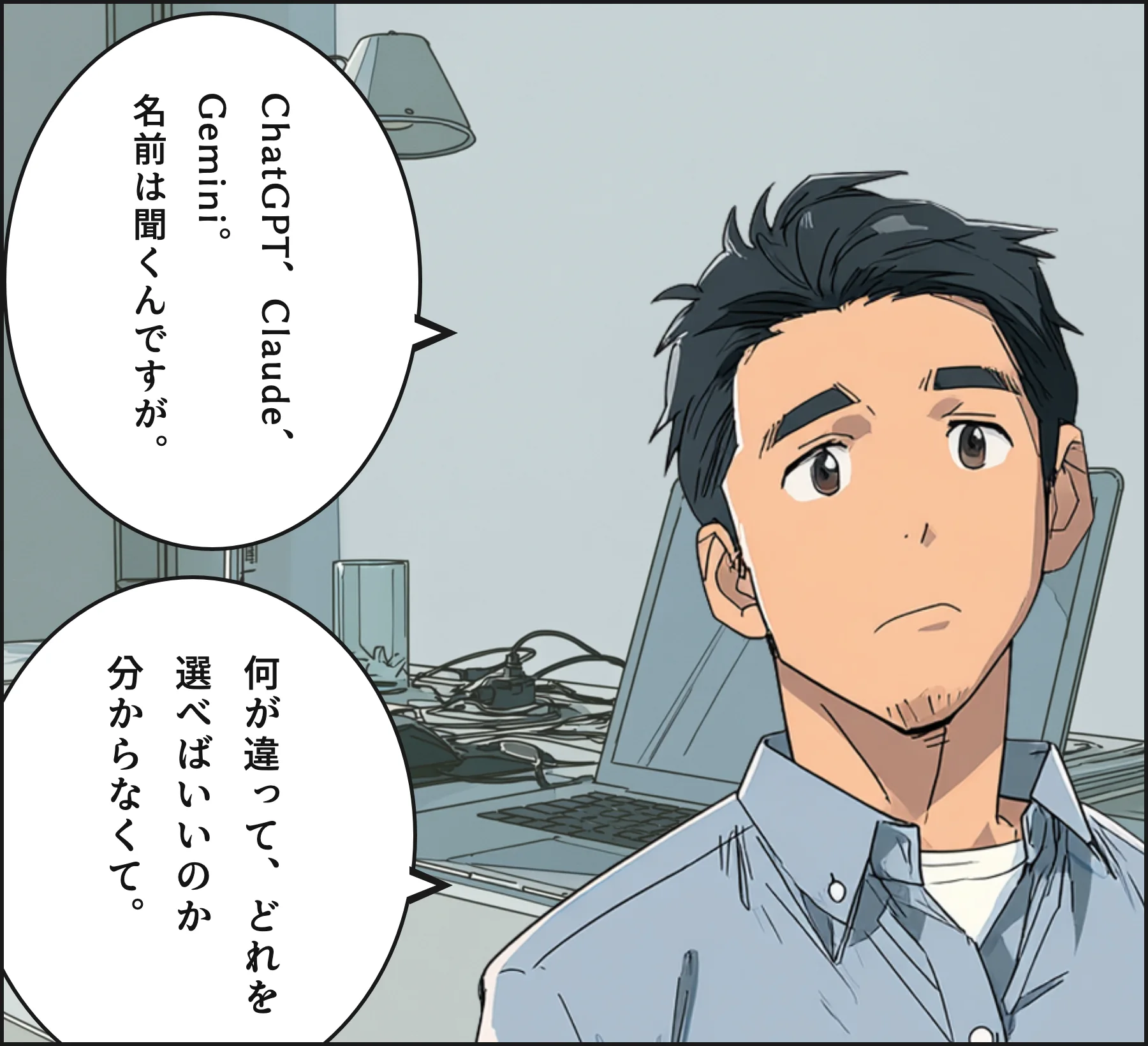 4コマ1