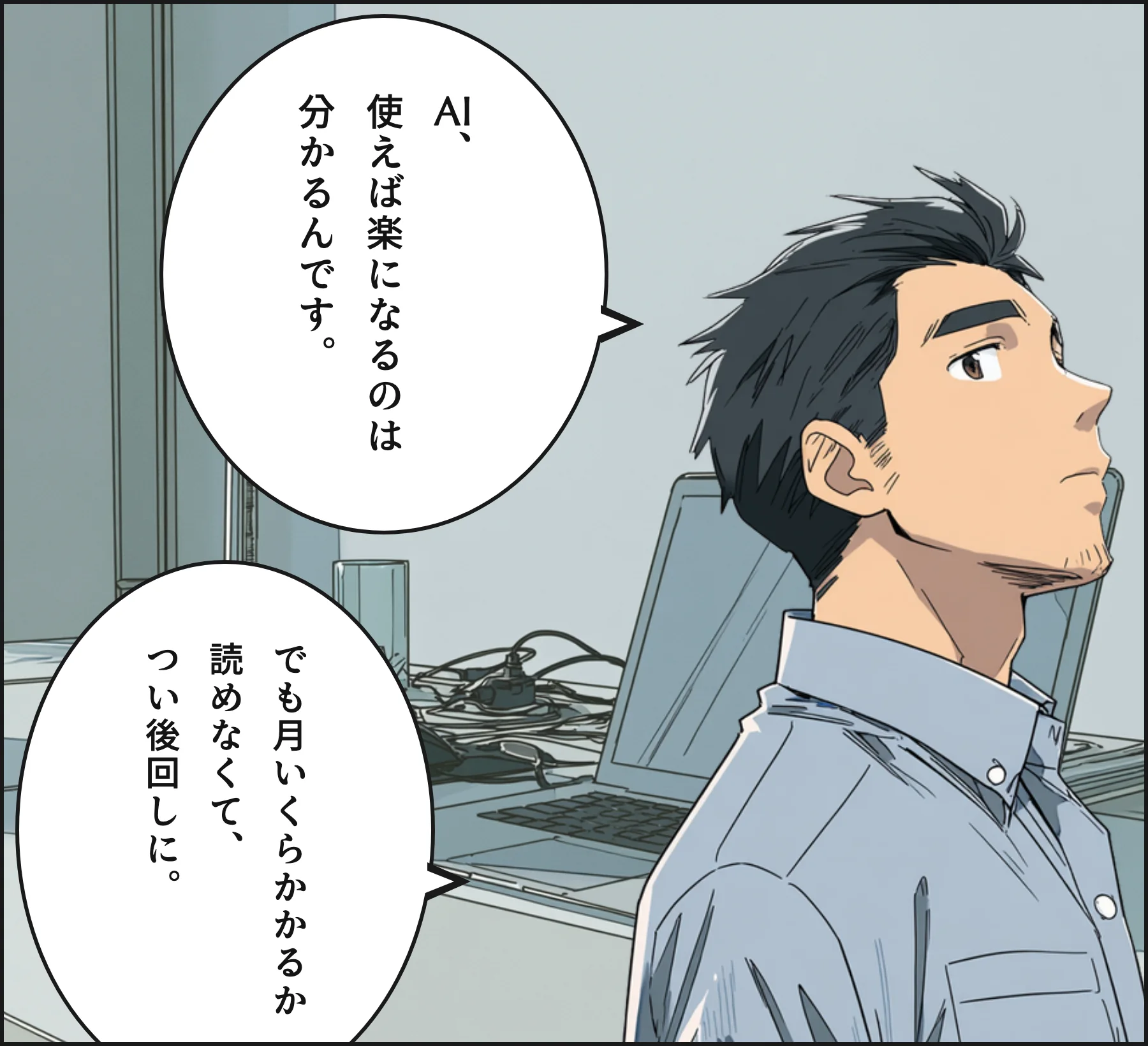 4コマ1