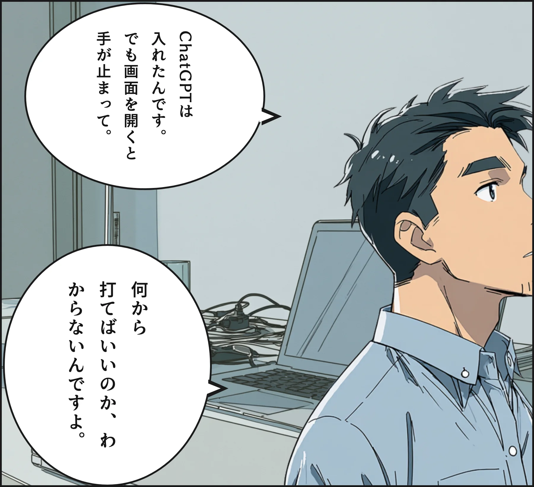 4コマ1
