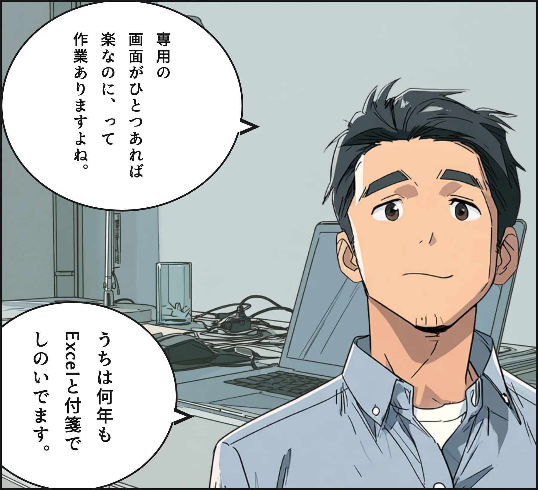 4コマ1