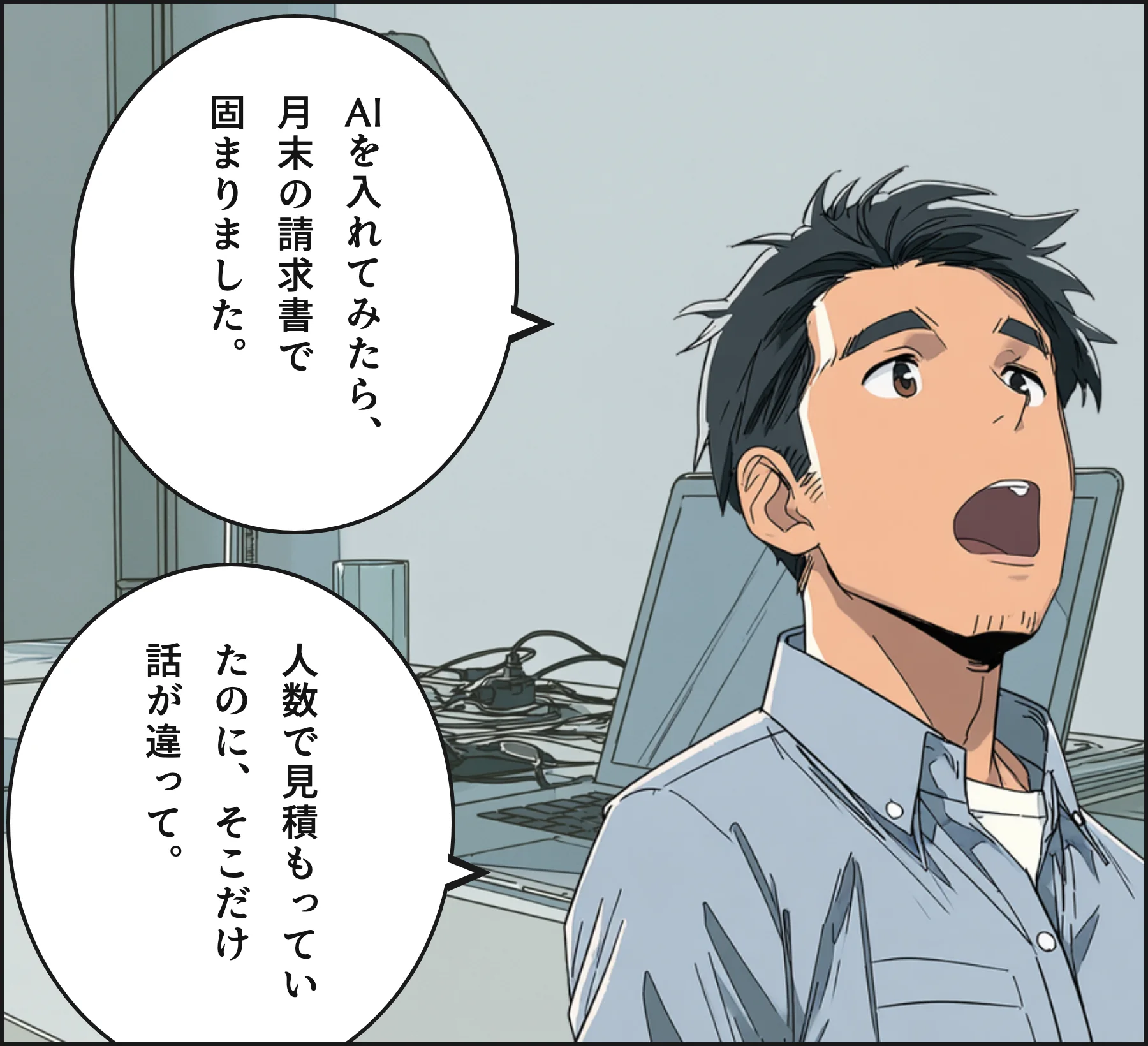 4コマ1