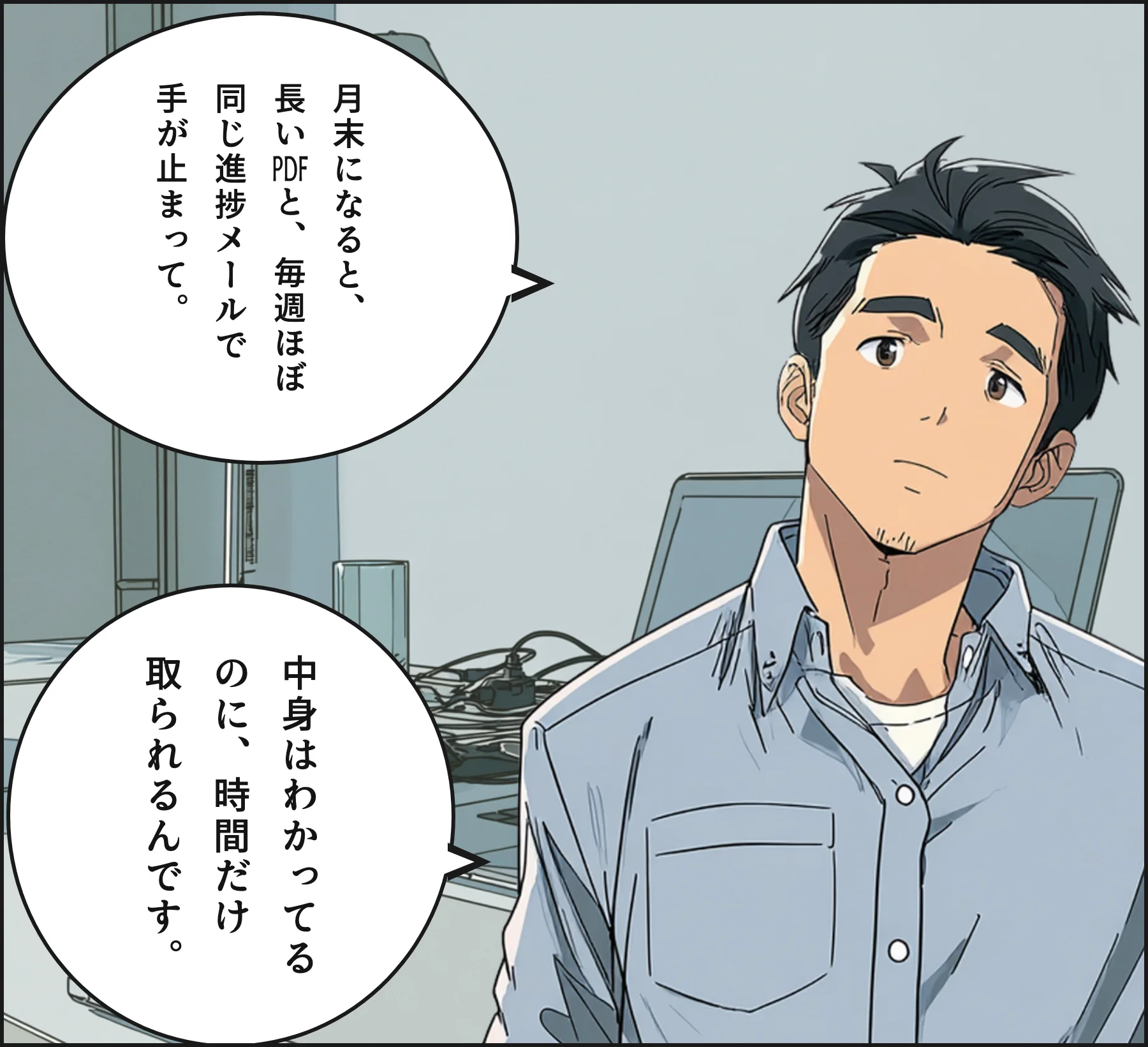 4コマ1