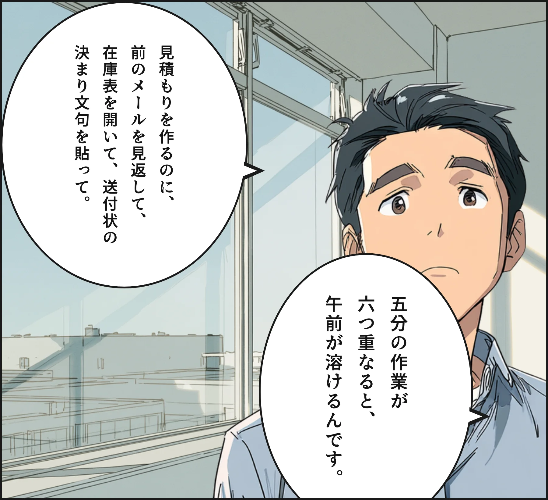 4コマ1