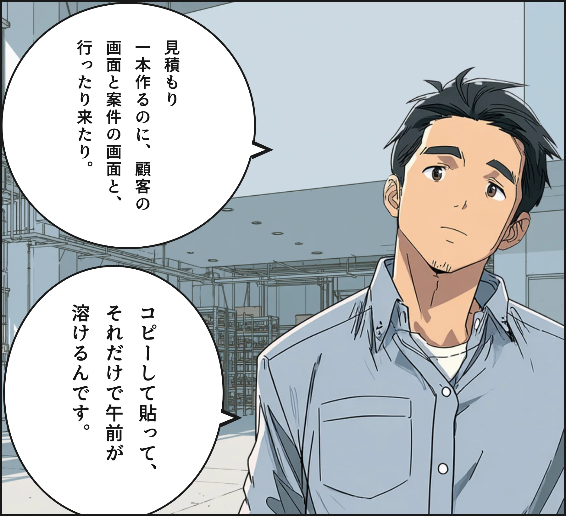 4コマ1