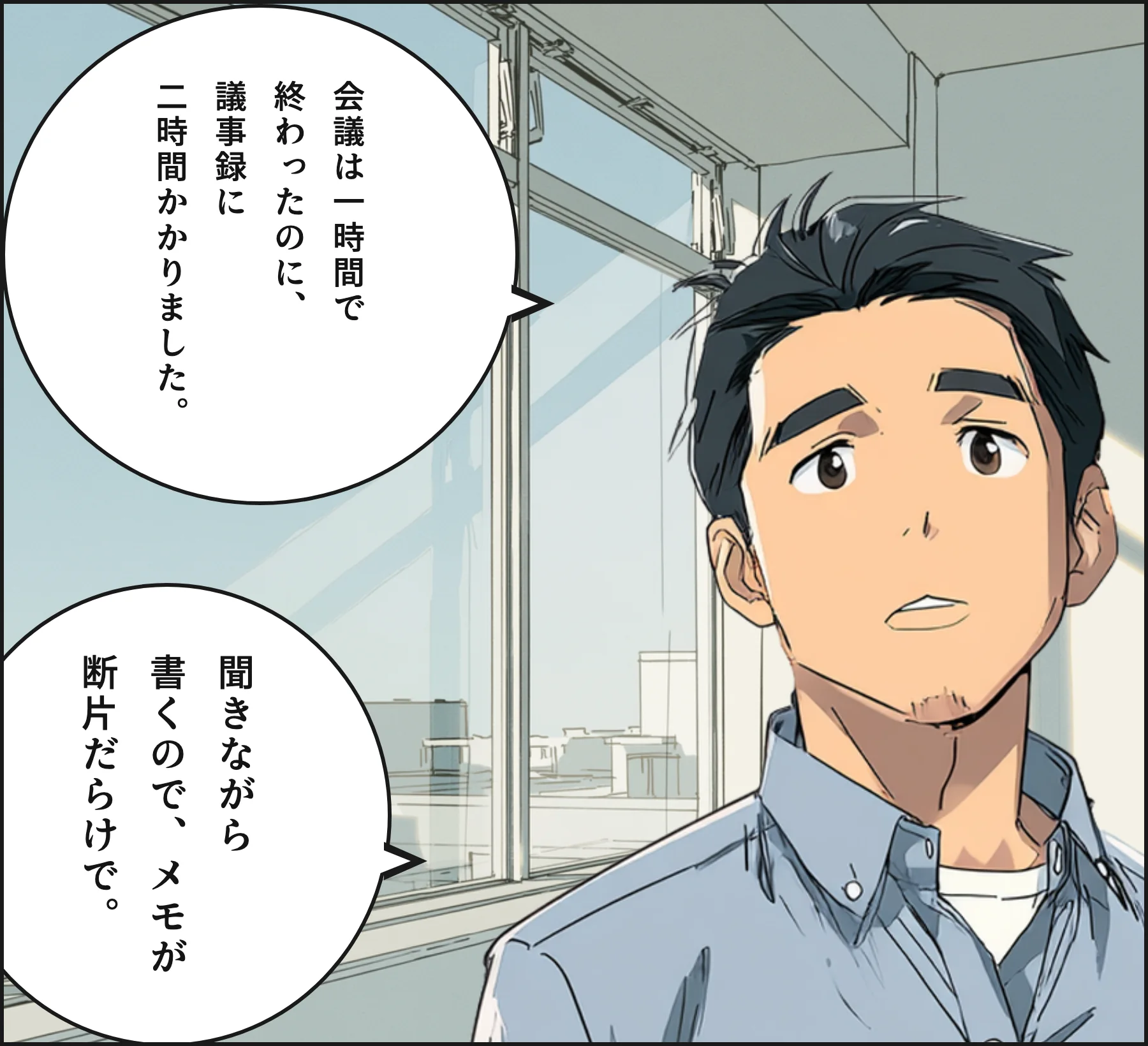 4コマ1