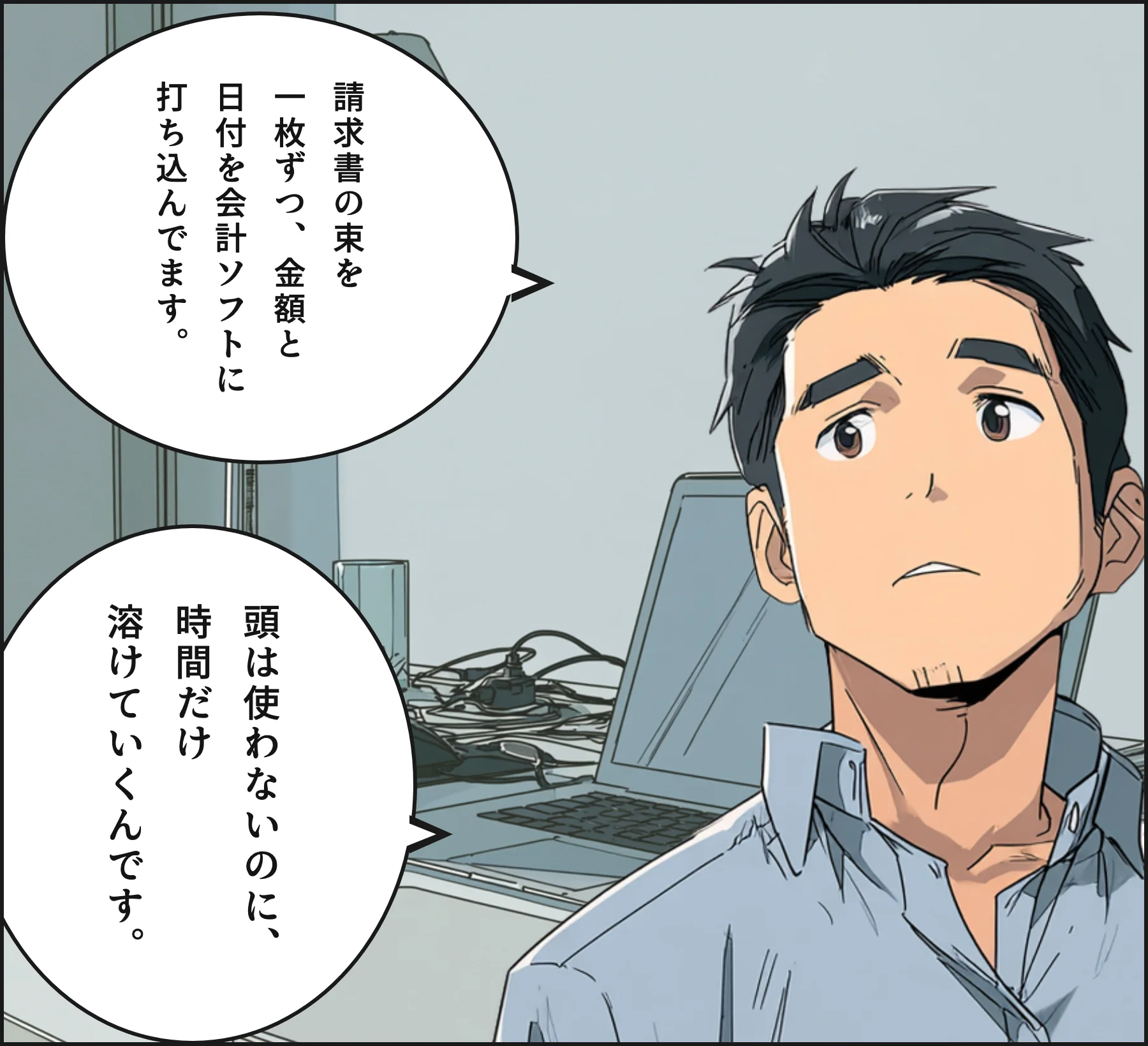 4コマ1