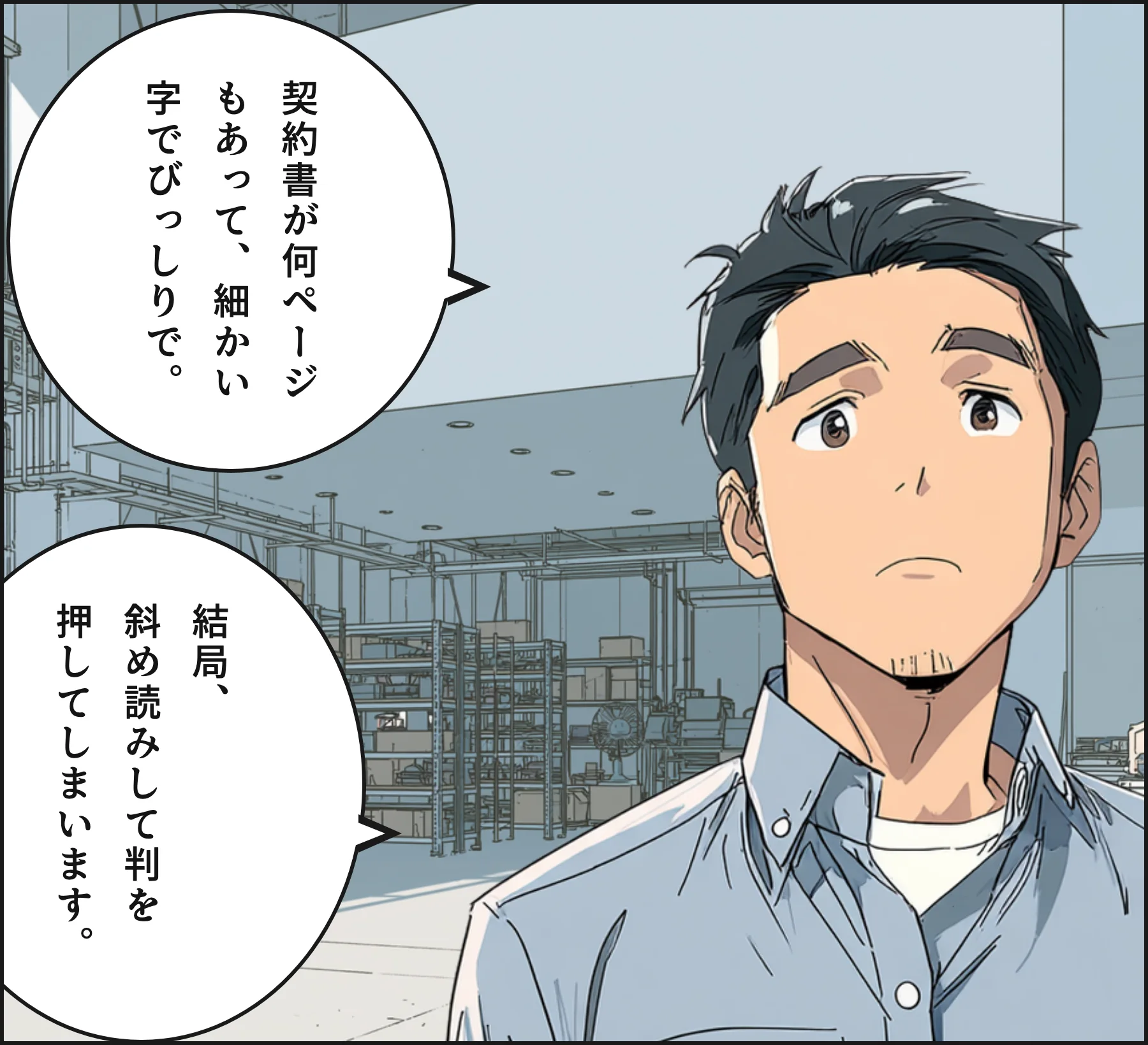 4コマ1