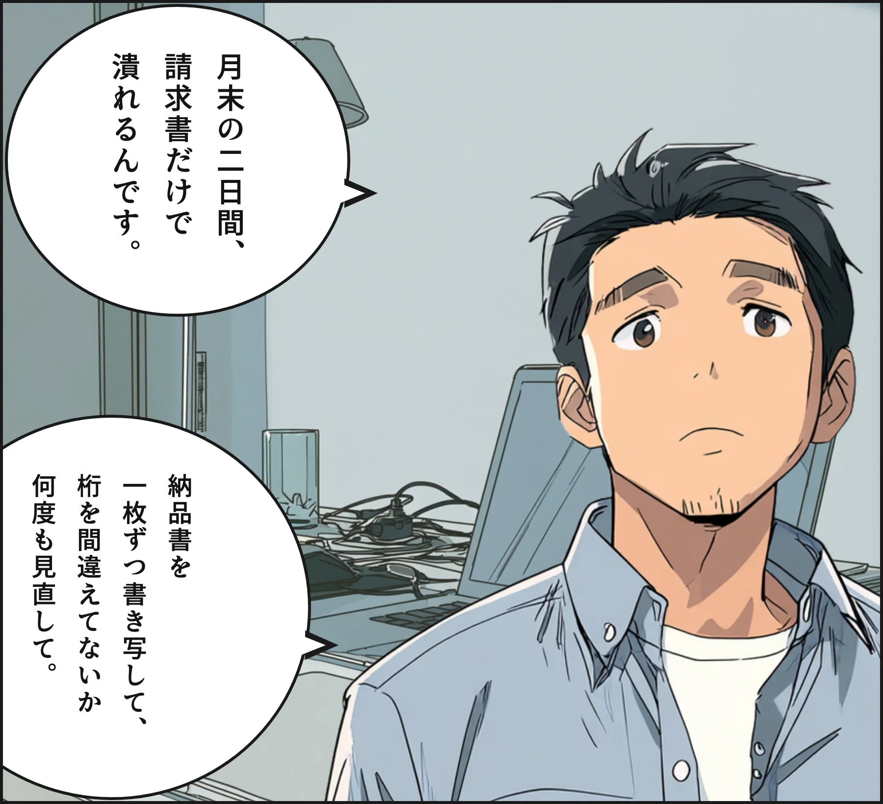 4コマ1