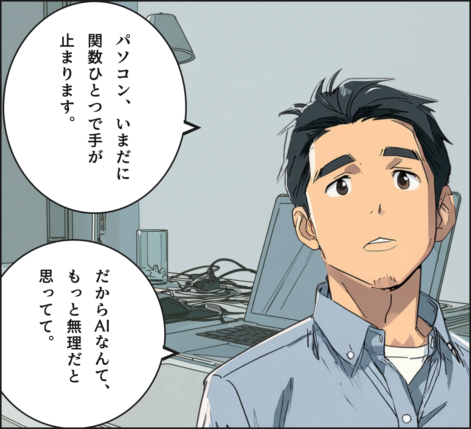 4コマ1