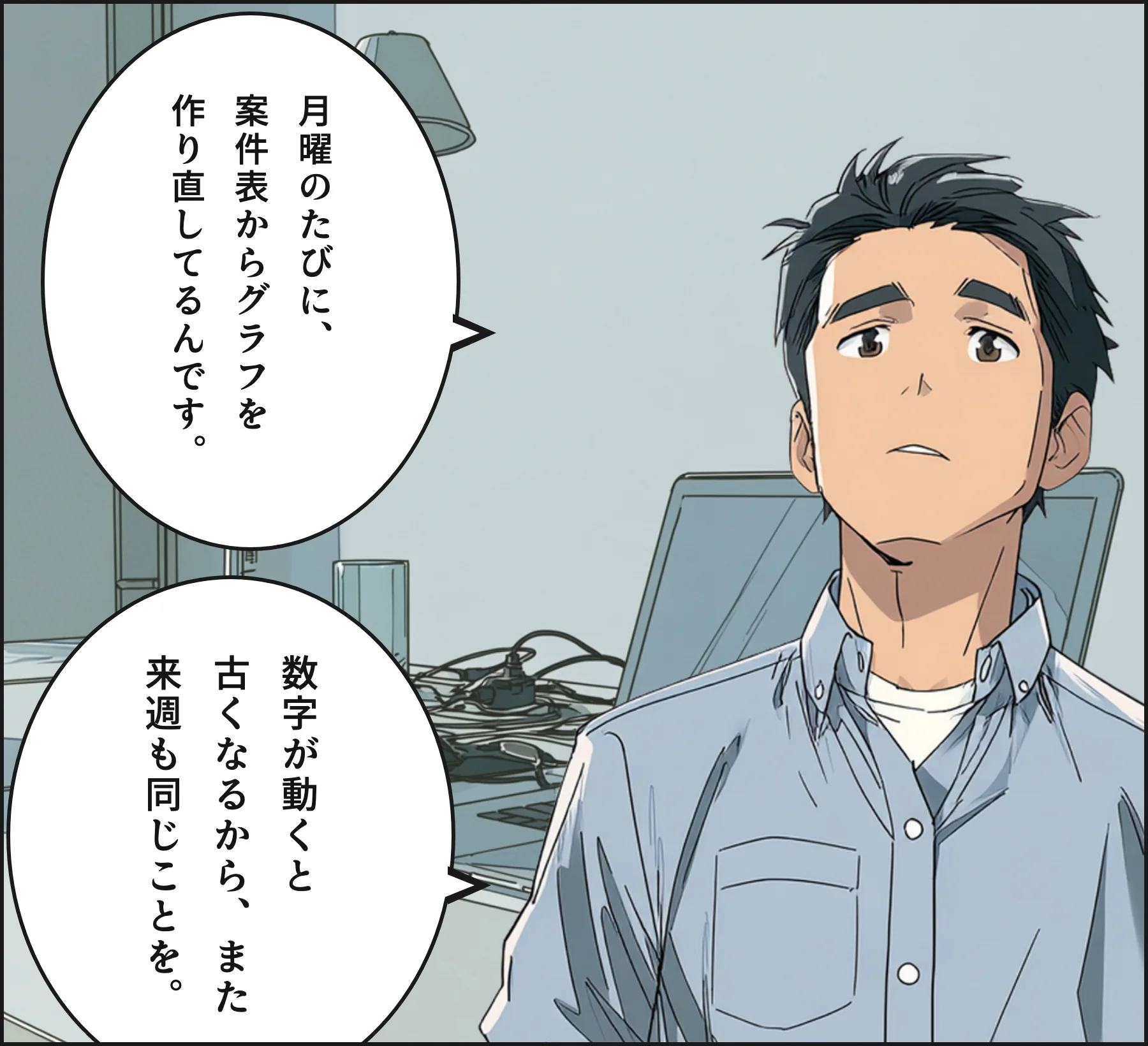 4コマ1